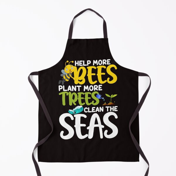 Item preview, Help More Bees Plant More Trees Clean Seas designed and sold by wowshooop.
