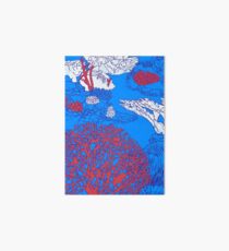 Coral reef Art Board Print