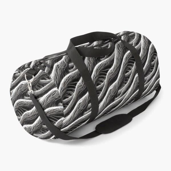 Item preview, black and white organic roots pattern 3 designed and sold by Mike Kiev art.