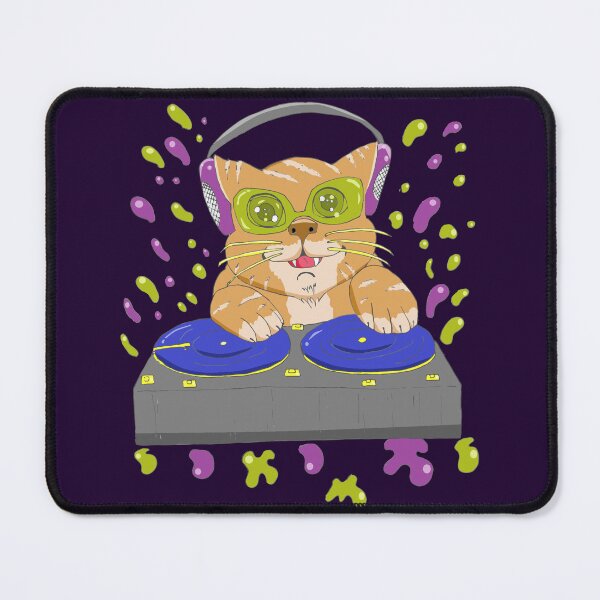 Item preview, DJ Cat Kawaii designed and sold by FilMate.