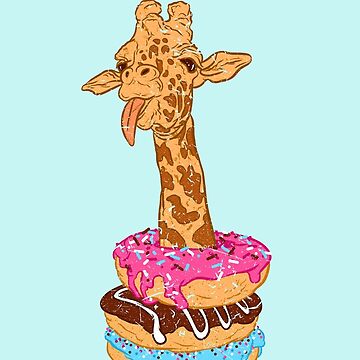 Artwork thumbnail, Donuts giraffe by Chuvardina