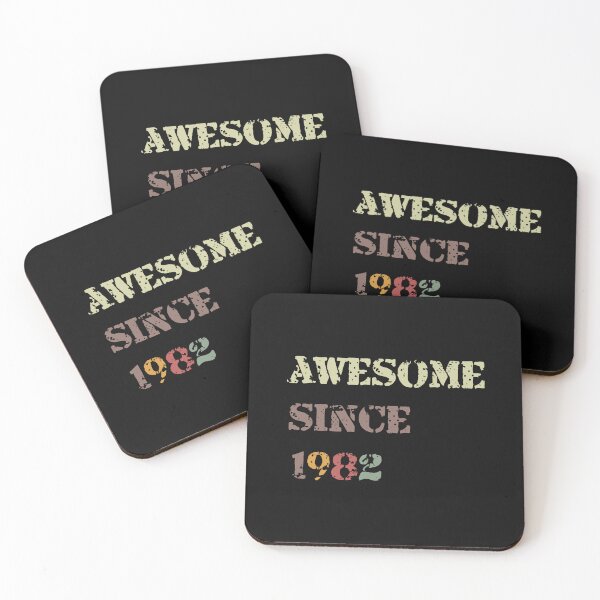 Item preview, Awesome since 1982, birthday designed and sold by NDN Digital Art.