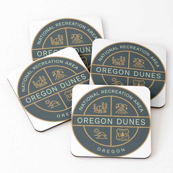 Item preview, Oregon Dunes National Recreation Area Heraldic Logo designed and sold by VanyaKar.