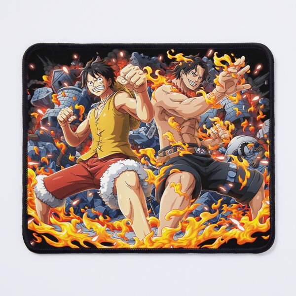 Item preview, Luffy And Ace - One Piece designed and sold by ANIME Lover center.