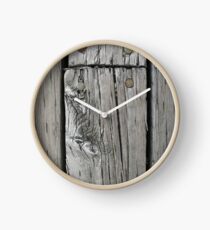 Lunenburg Dock Planks Clock