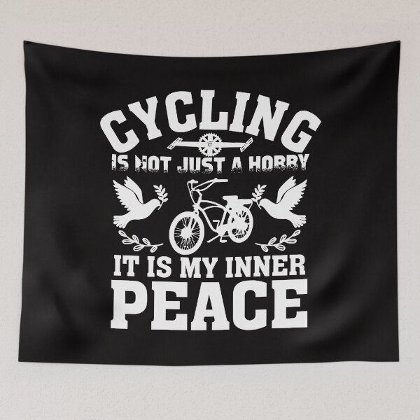 Item preview, Cycling is not just Hobby IT is my inner Peace, designed and sold by mohmmed22.
