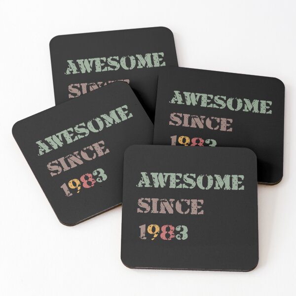 Item preview, Awesome since 1983, birthday designed and sold by NDN Digital Art.