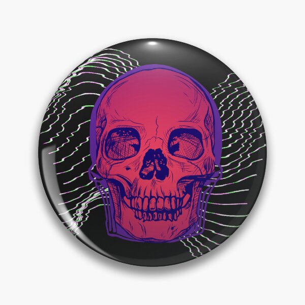 Item preview,  Forensic Anthropology - Cool Human Skull - Unique Halloween 2024 - Rocker Skull designed and sold by The Red Nox.