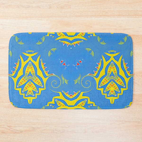 Item preview, ARUBA - ABSTRACT PAINTED FLAG OF ARUBA  - ONE HAPPY ISLAND designed and sold by Ralek.