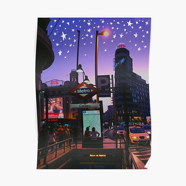 Madrid Stars Poster