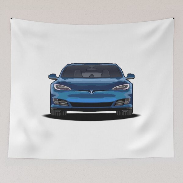Item preview, Tesla Model S Pixel Car designed and sold by Maria Kirichenko.
