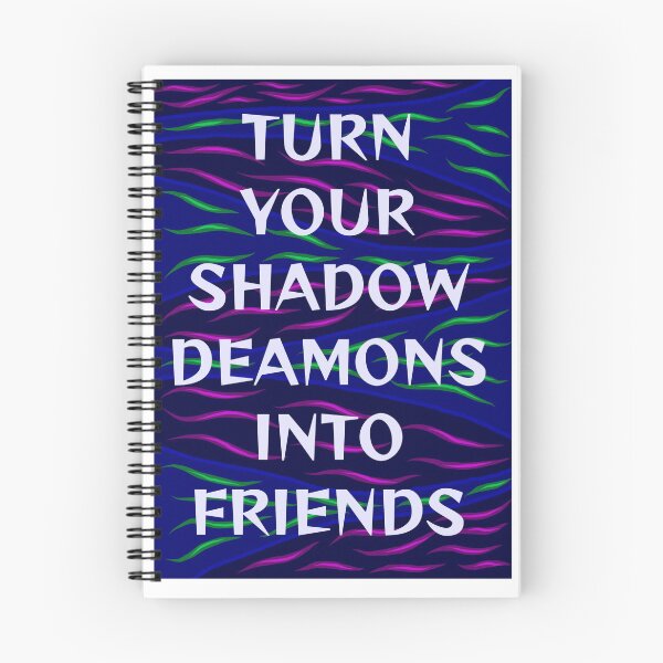 Item preview, Radical Feminist Humanist Quote - Turn Your Shadow Deamons Into Friends designed and sold by LethalPixieDust.