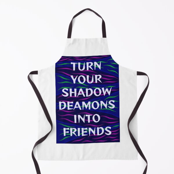 Item preview, Radical Feminist Humanist Quote - Turn Your Shadow Deamons Into Friends designed and sold by LethalPixieDust.