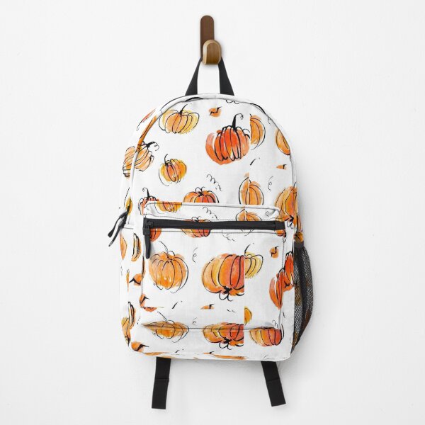 Item preview, Watercolour pumpkin drawing Pattern designed and sold by the-al-foil.