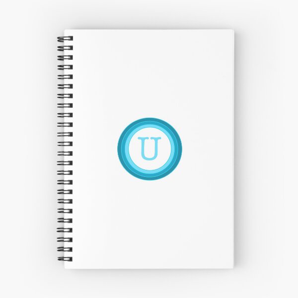 Item preview, Blue letter U designed and sold by madebymaddy.