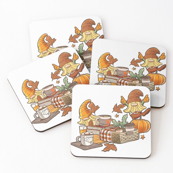 Item preview, Autumn coffee gnome fall thanksgiving  designed and sold by StairheadStore.
