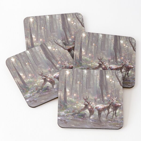 Item preview, Deer A1 designed and sold by rabogallery2020.