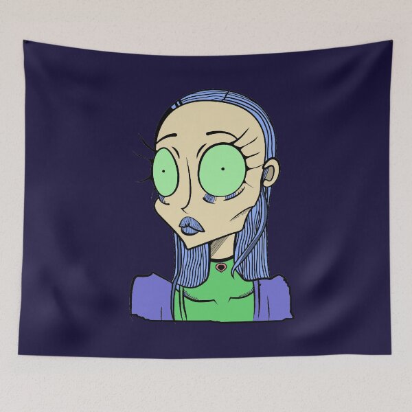 Artikelvorschau, Leichenkönigin | Leichendame töten | Großes Auge tote Königin | Corpse Bride inspiriert entworfen und verkauft von Vibe Vault.