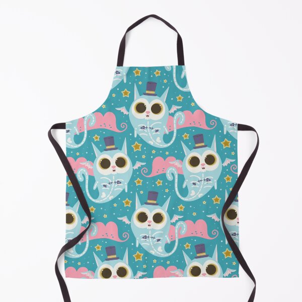 Item preview, Halloween phantasmagoria teal designed and sold by Angela Sbandelli.