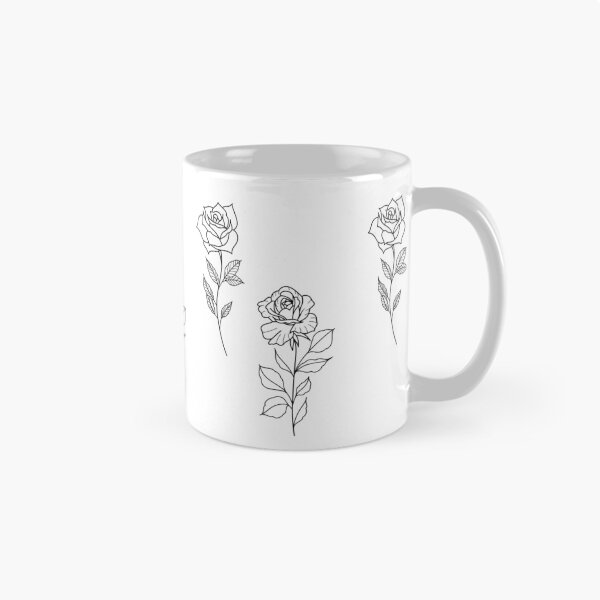 Item preview, Simple Linework Roses designed and sold by ItsTheVoid.