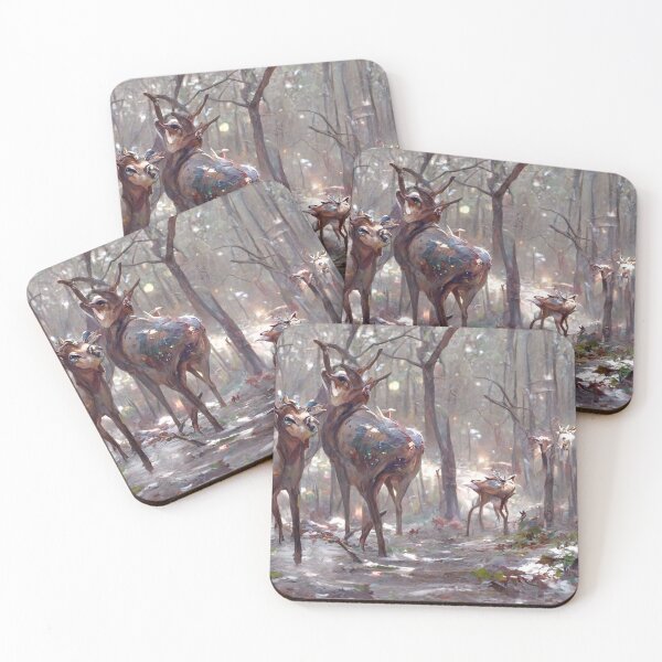 Item preview, Deer A4 designed and sold by rabogallery2020.