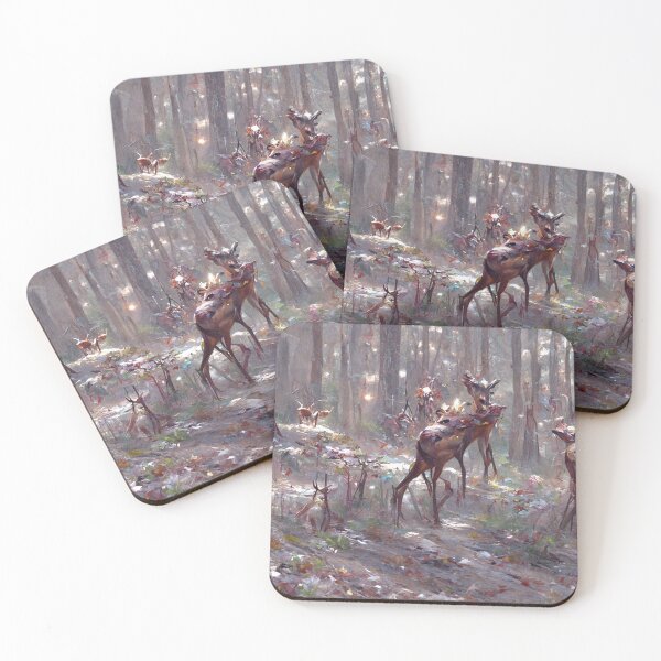 Item preview, Deer A5 designed and sold by rabogallery2020.