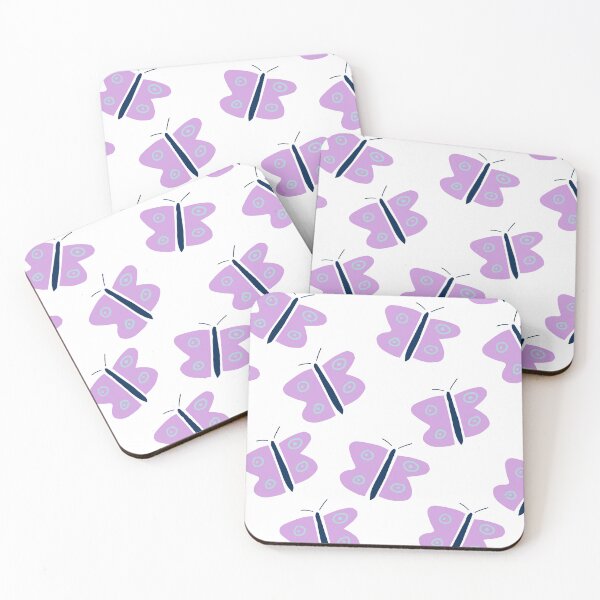 Item preview, Purple butterflys designed and sold by CatsHappy.