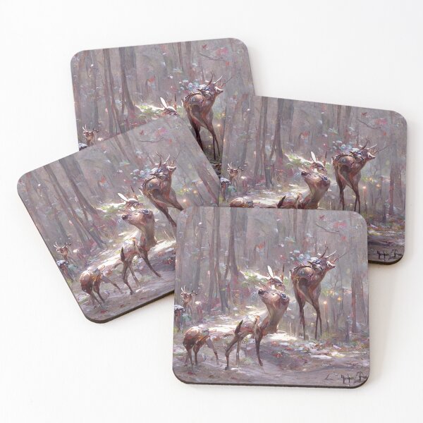 Item preview, Deer A6 designed and sold by rabogallery2020.