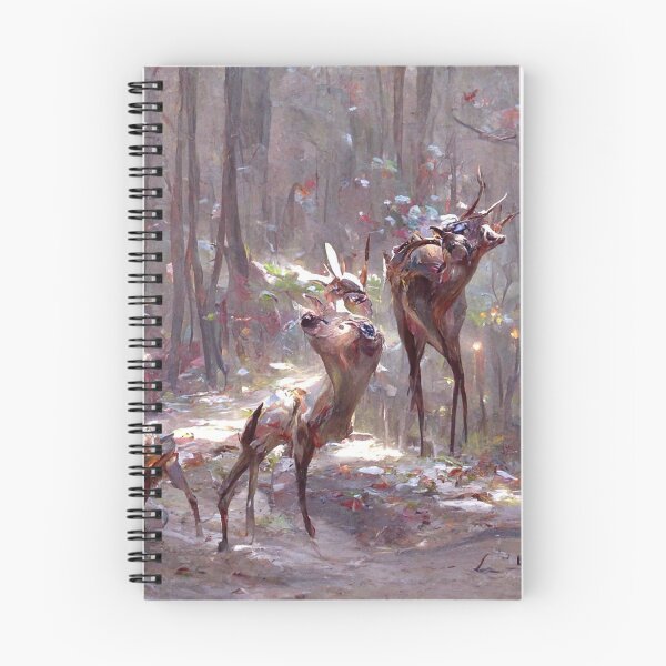 Item preview, Deer A6 designed and sold by rabogallery2020.