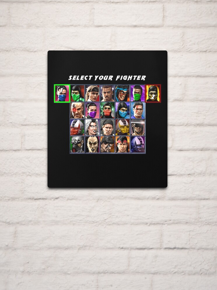 Ultimate Mortal Kombat 3 Character Select | Postcard