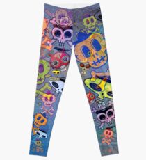 Skull Leggings Unisex Leggings