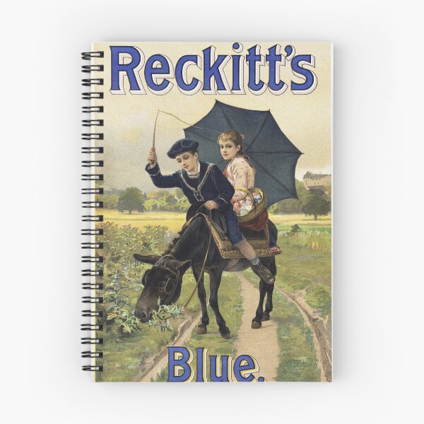 Item preview, RECKITT'S BLUE Detergent Soap Cloth Whitening Wash 1925 Vintage Advertisement Poster  designed and sold by retroposters.