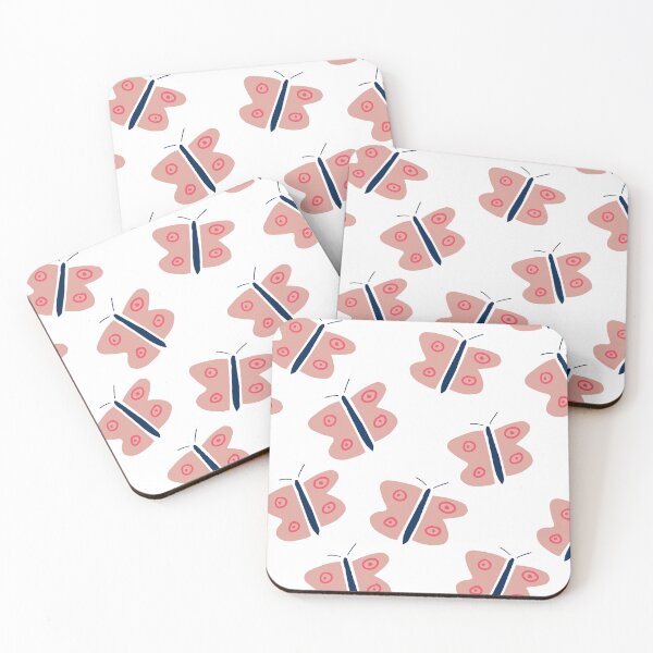 Item preview, Pink butterflys designed and sold by CatsHappy.
