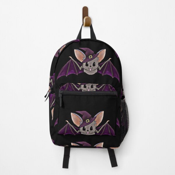 Item preview, sticker set | five (5) cute solo witch / warlock flying bats | digital art | nightshift | Halloween designed and sold by DigitalEurydice.