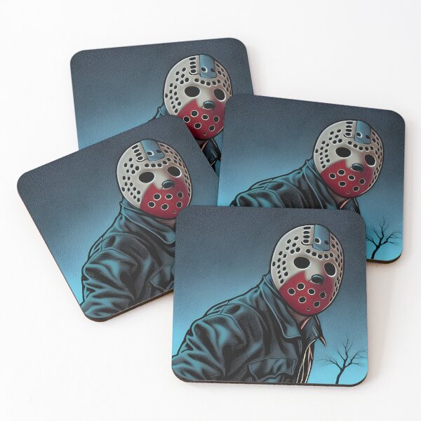 Item preview, Jason Voorhees Creeping Blue designed and sold by Horrorscape.