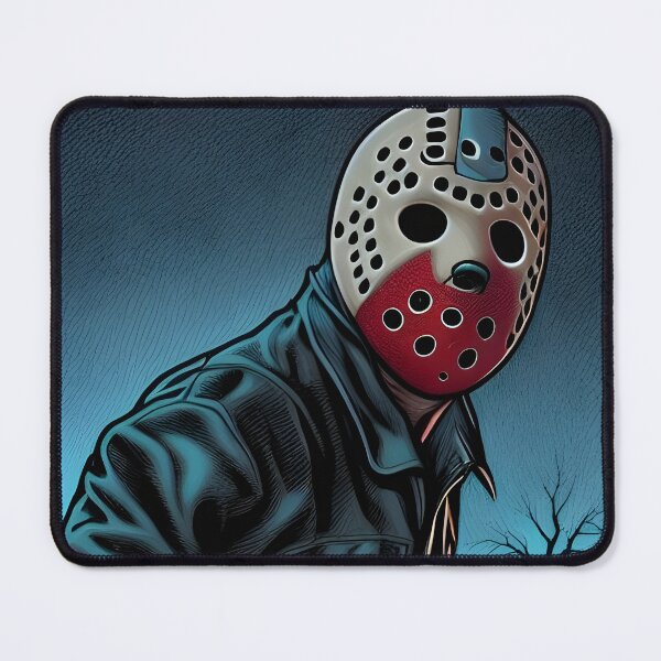 Item preview, Jason Voorhees Creeping Blue designed and sold by Horrorscape.