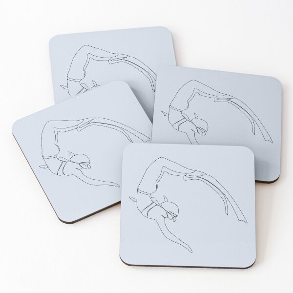 Item preview, Continuous single one drawn scuba diver line underwater in the sea.  designed and sold by AllaLineArt.