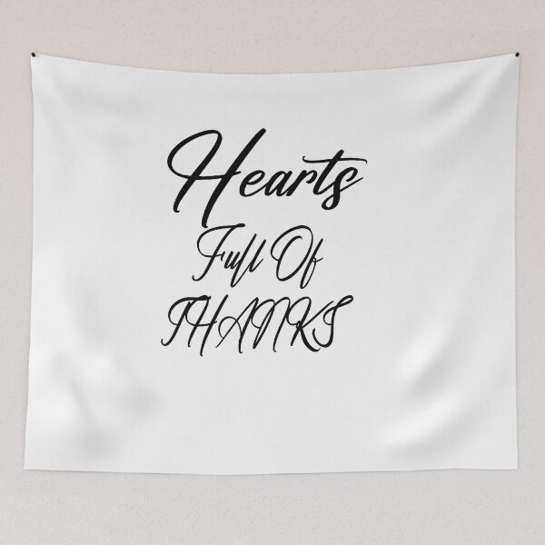 Item preview,  hearts full of thanks designed and sold by toufikpromo.