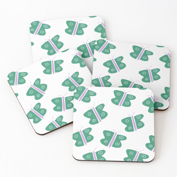 Item preview, Green butterflys designed and sold by CatsHappy.