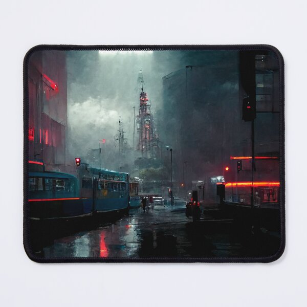 Item preview, Future Street Science Fiction Cinema Scene Surreal Comic designed and sold by HRMNY25.