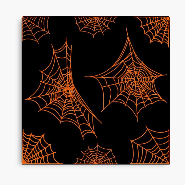 Item preview, Orange Spider Webs designed and sold by Arianna Khalil.