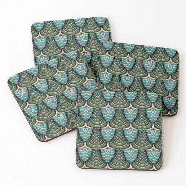 Item preview, Green Shield (pattern) designed and sold by Yampimon.