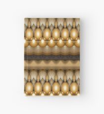 Golden Balls (pattern) Hardcover Journal