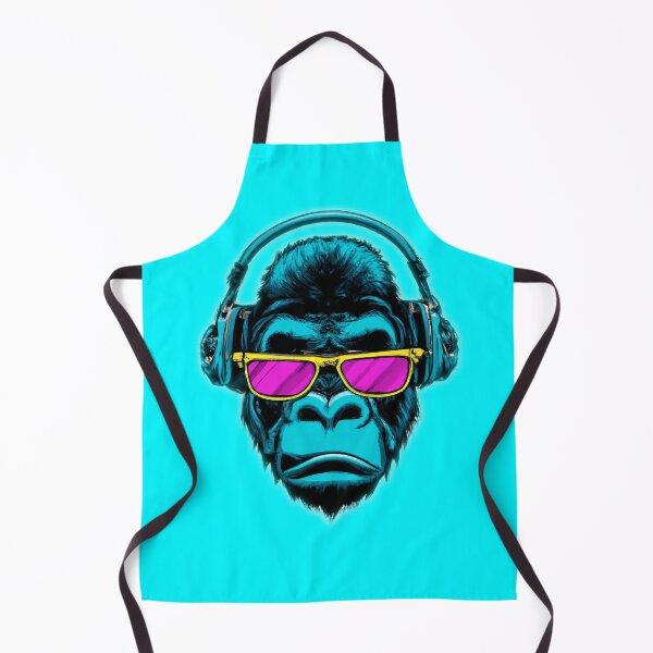 Item preview, Funny DJ Gorilla designed and sold by The-Element.