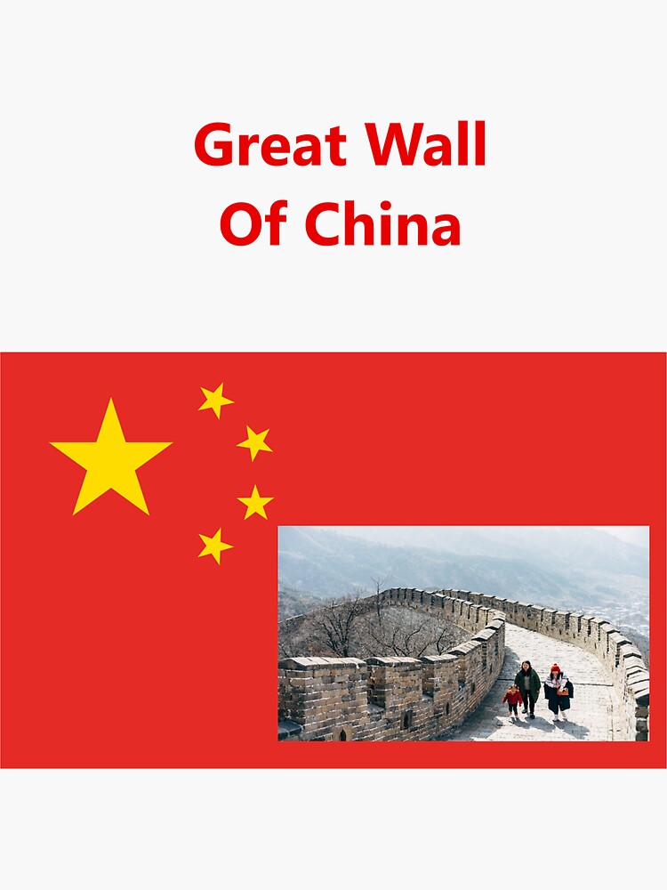 the-great-wall-of-china-sticker-for-sale-by-explore21-redbubble