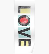 Love - Modern Graphic Typography Poster
