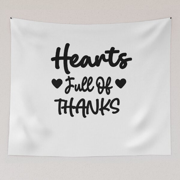 Item preview,   hearts full of thanks designed and sold by toufikpromo.