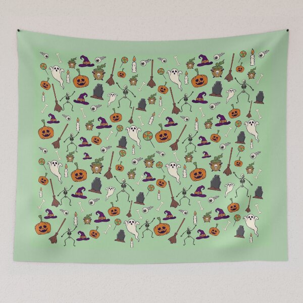 Item preview, Happy Halloween Pattern designed and sold by minstore.