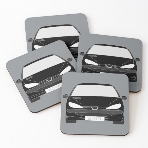 Item preview, Peugeot 206 black color designed and sold by EdimDesign.
