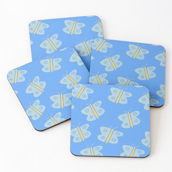 Item preview, Blue butterflys designed and sold by CatsHappy.